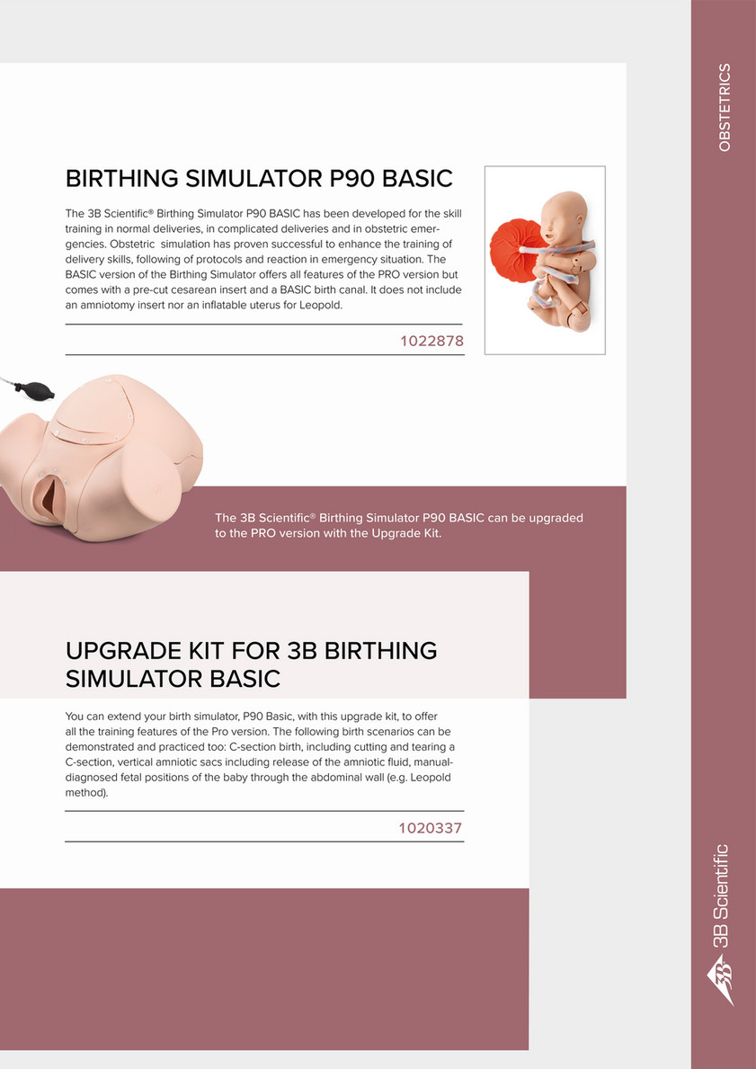 3B Scientific 1020333 Birthing Simulator PRO