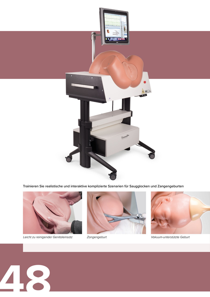 Advanced Childbirth Simulator, Beige