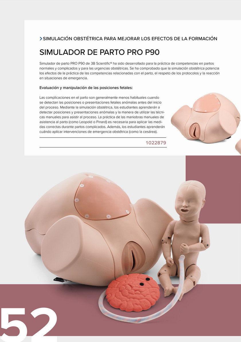 3B Birthing Simulator Pro, Light Skin - 1022879 - 3B Scientific