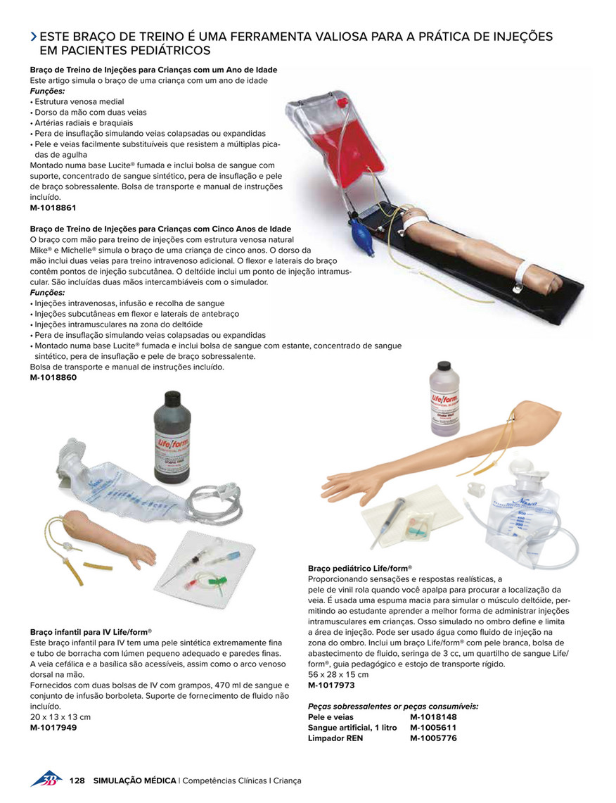 3B Scientific - 3B Scientific Educação de Saúde 2020 Portuguese - Geriatric  LOR Insert for epidural and spinal injection trainer