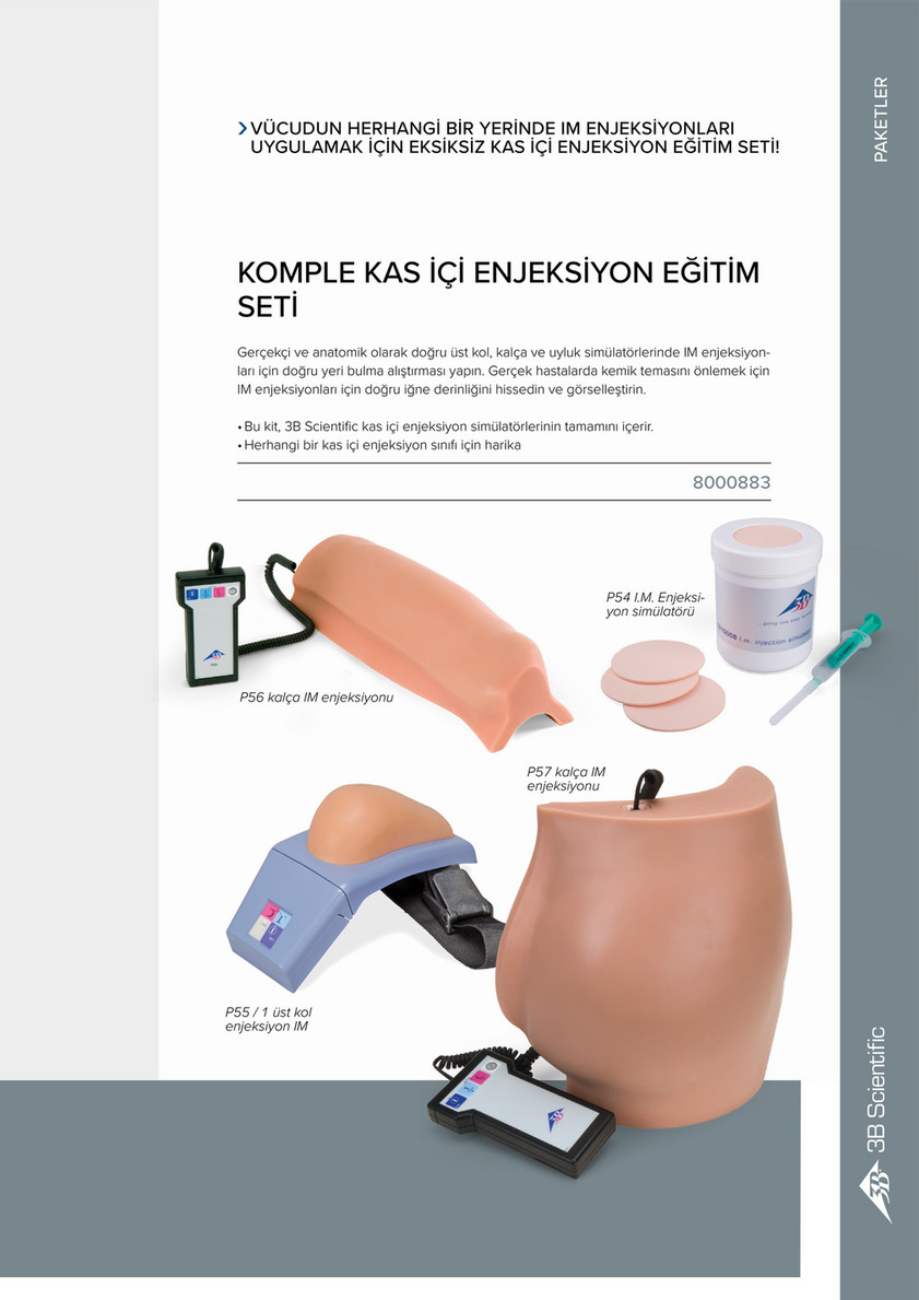 3B Scientific - 3B Scientific Medikal Simülasyon - Turkish