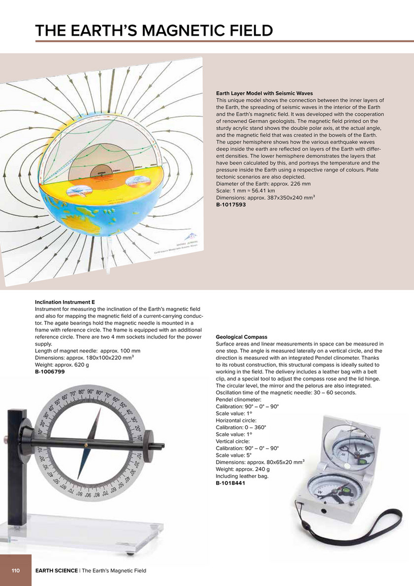 3B Scientific - 3B Scientific Natural Sciences Catalog - English 