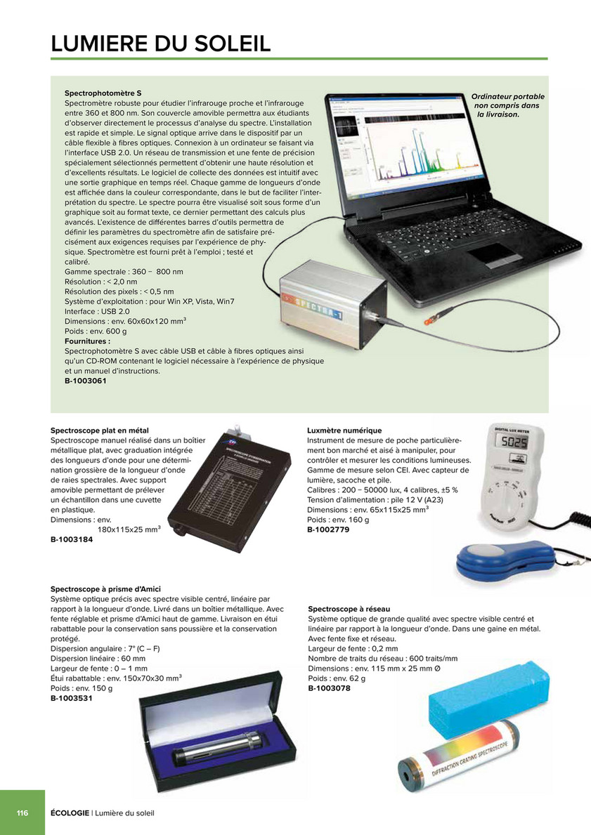 Pocket Spectroscope - 1003078 - U19500 - Spectrum Tubes and