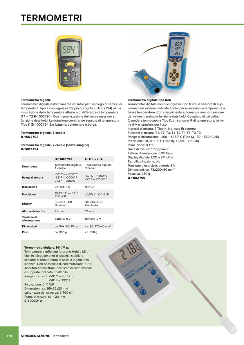 Digital Pocket Thermometer - 1010219 - U29627 - Ecological Supplies - 3B  Scientific